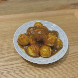 【紅盤子】港式咖喱魚蛋 每份12顆 約200g  冷鏈宅配到府