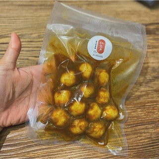 【紅盤子】港式咖喱魚蛋 每份12顆 約200g  冷鏈宅配到府